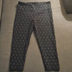 Victoria's Secret Woman''s Black Triangle Pattern Pants